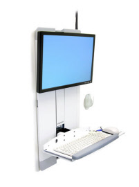 60-593-216 styleview® vertical lift, high traffic areas (white)
