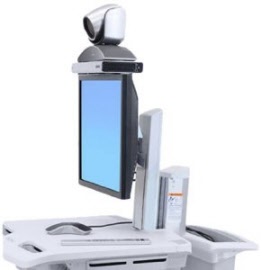 97-822 sv telepresence kit for single monitor, non-powered cart