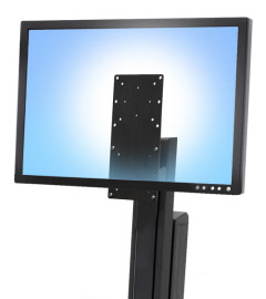 97-845 single monitor tall user accessory