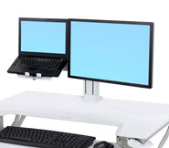 97-933-062 workfit lcd & laptop kit (white)